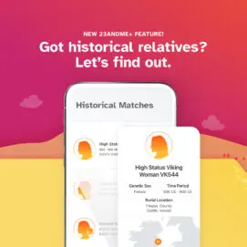 23andMe’s Historical Matches