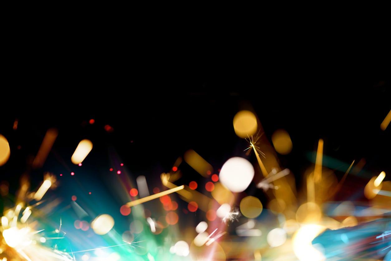 Abstract Sparkler Background