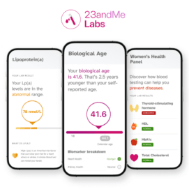 23andMe is Expanding Access to Blood Testing Including Biological Age