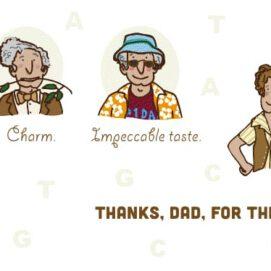 Happy Father’s Day! Celebrate Your DNA From Dad!