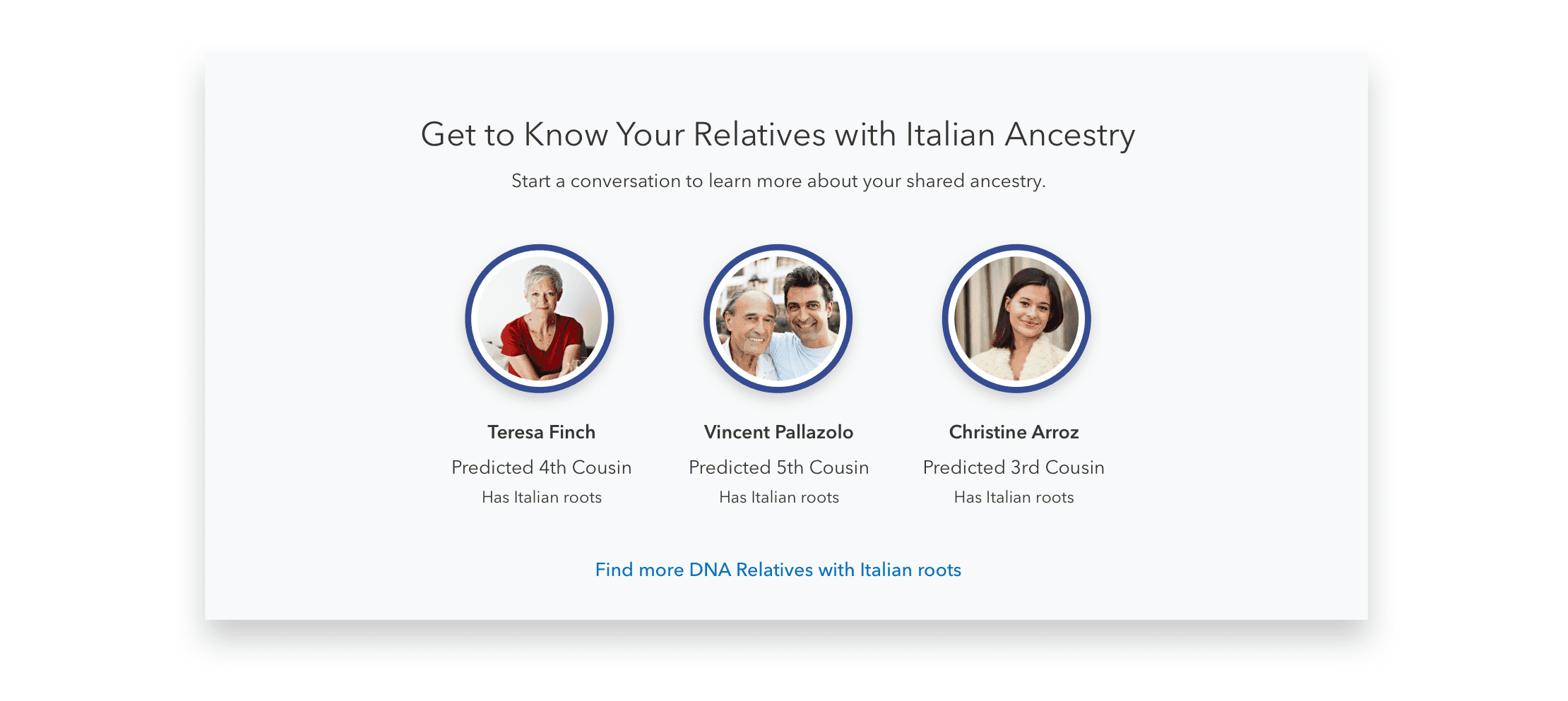 Making Connections with Relative Finder