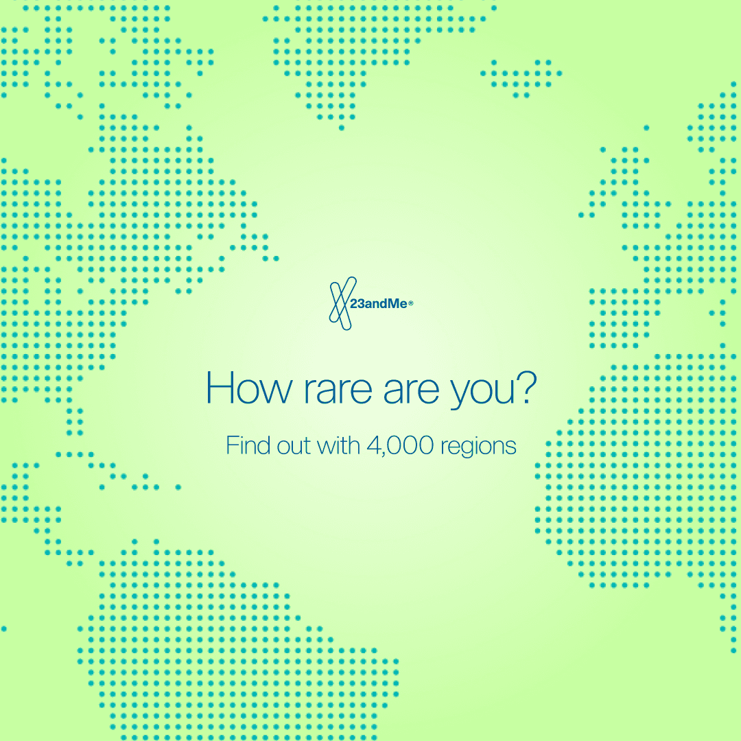 The Best Just Got Better: 23andMe Connects You To 4,000+ Regions